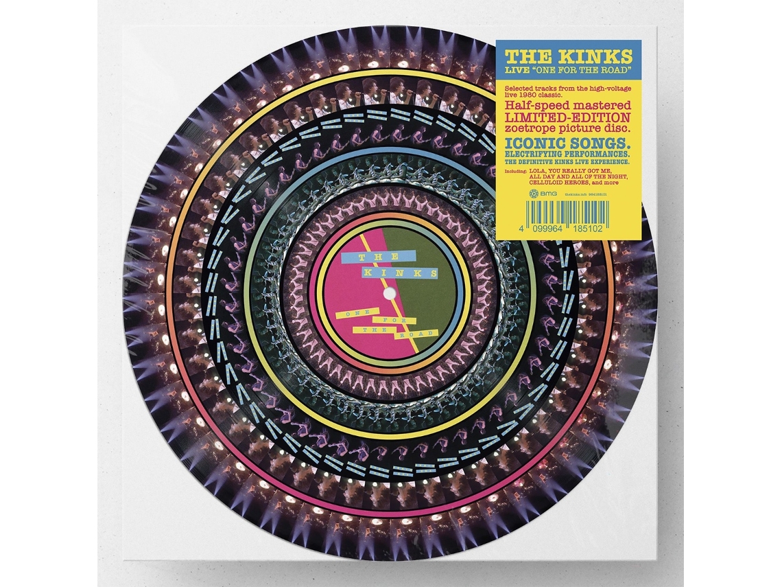 The Kinks - One For The Road vinil Picture Disc rsd 2026 Edição Limitada