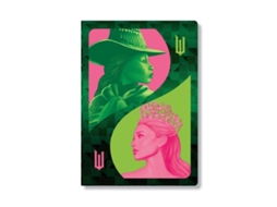 Livro Pink Goes Good with Green A6 Dot Grid Cahier de Paperblanks (Inglês)