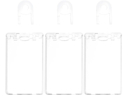 Lurelia Porta-crachá Transparente Vertical Para Escritório E Escola