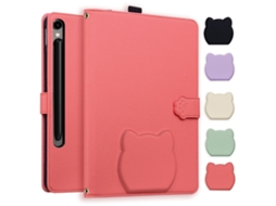 Capa Para Samsung Galaxy Tab S9 Plus (12.4") Vermelho Cuich