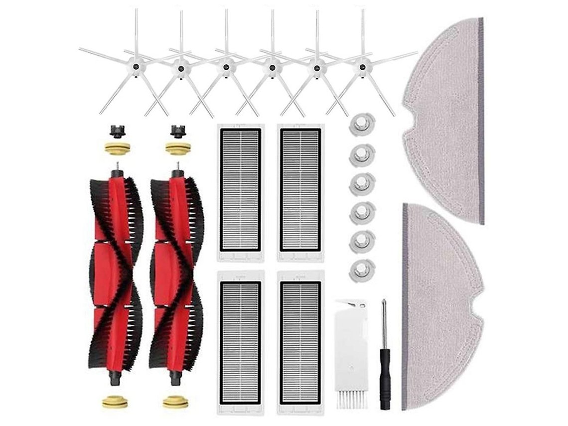 Acessórios de Aspirador Para S5 S502-00 S502-02 S5 Max S6 S6 Maxv S6 Pure E4 Robot Vacuum Parts Main Side Brush Hepa Filter