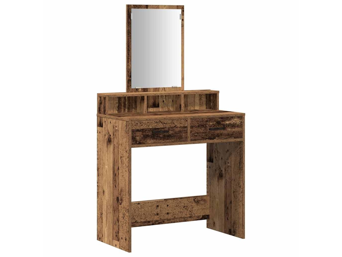 Mesa de Vestir com Gaveta Madeira Antiga 79x41x140 cm MAISON EXCLUSIVE