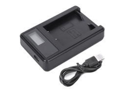 2026 cargador de Baterias para Câmera, Cargador Lcd para Câmera Mirrorless, Cargador de Batería Individual