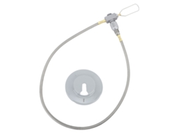 Tubo Extensor com Válvula Ajustável e Adaptador de Botijão de Butano