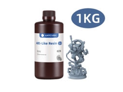 Resina Abs-like, Alta Resiliência, Mínimo Odor, Cinza