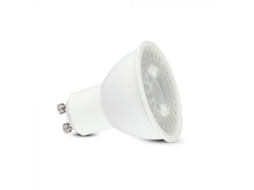 Lâmpada Led Plastic Spotlight Chip Samsung 7.5w 6500k Gu10 38° V tac VTAC