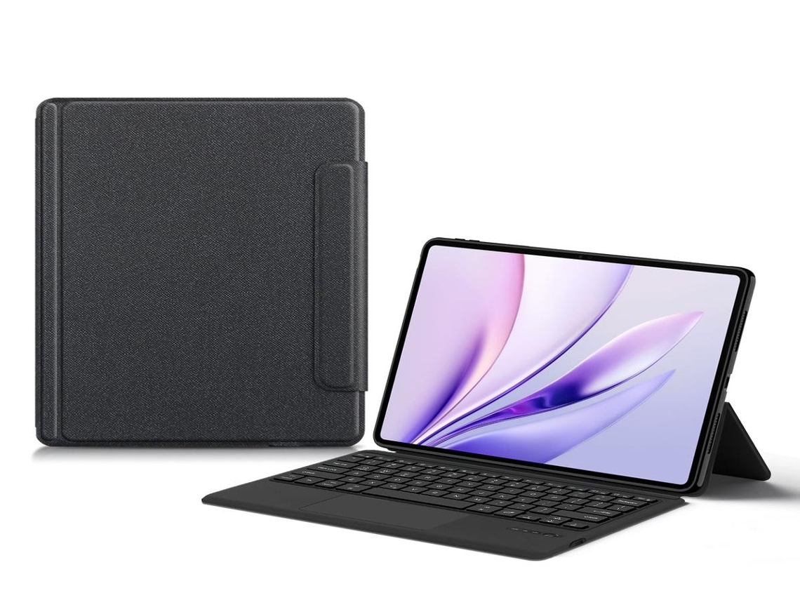 Capa para Portátil Laptop com Teclado Bluetooth/de Couro, Preta 2025 Magicpad 3 13,3 Polegadas LURELIA