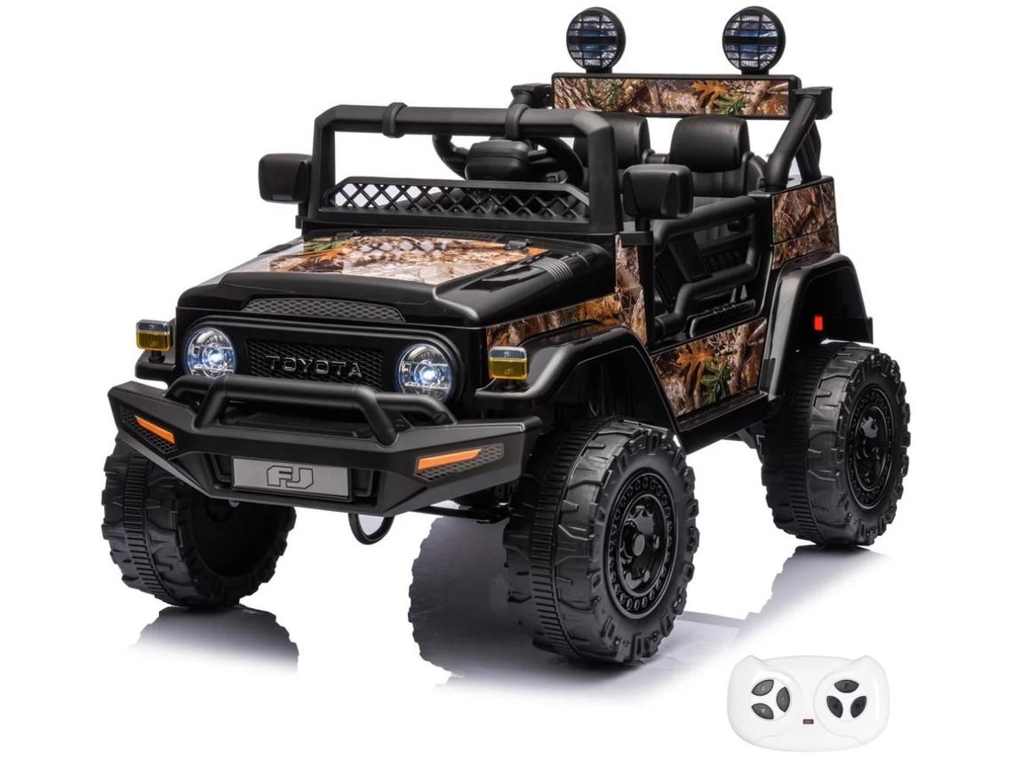 Carro Elétrico Para Crianças - Toyota Fj Cruiser 12v - 1 A 6 Anos - Preto
