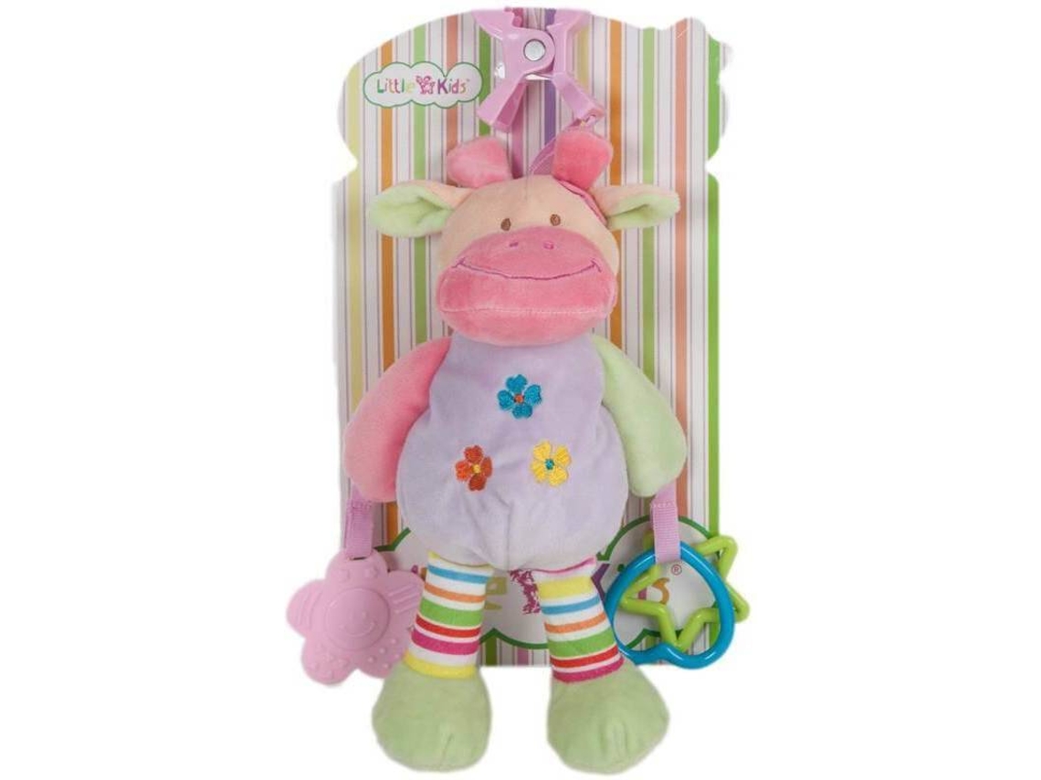 Peluche DISFRAZZES de Vaquinha com Mordedor (25 cm)
