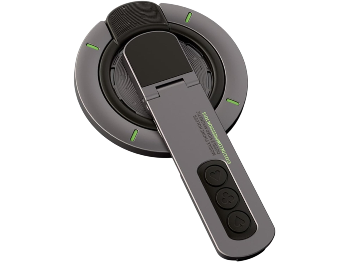 Anel Magnético Para Celular Anel Antiderrapante Para Celular, Suporte Giratório Ajustável Em 360° Para Streaming,