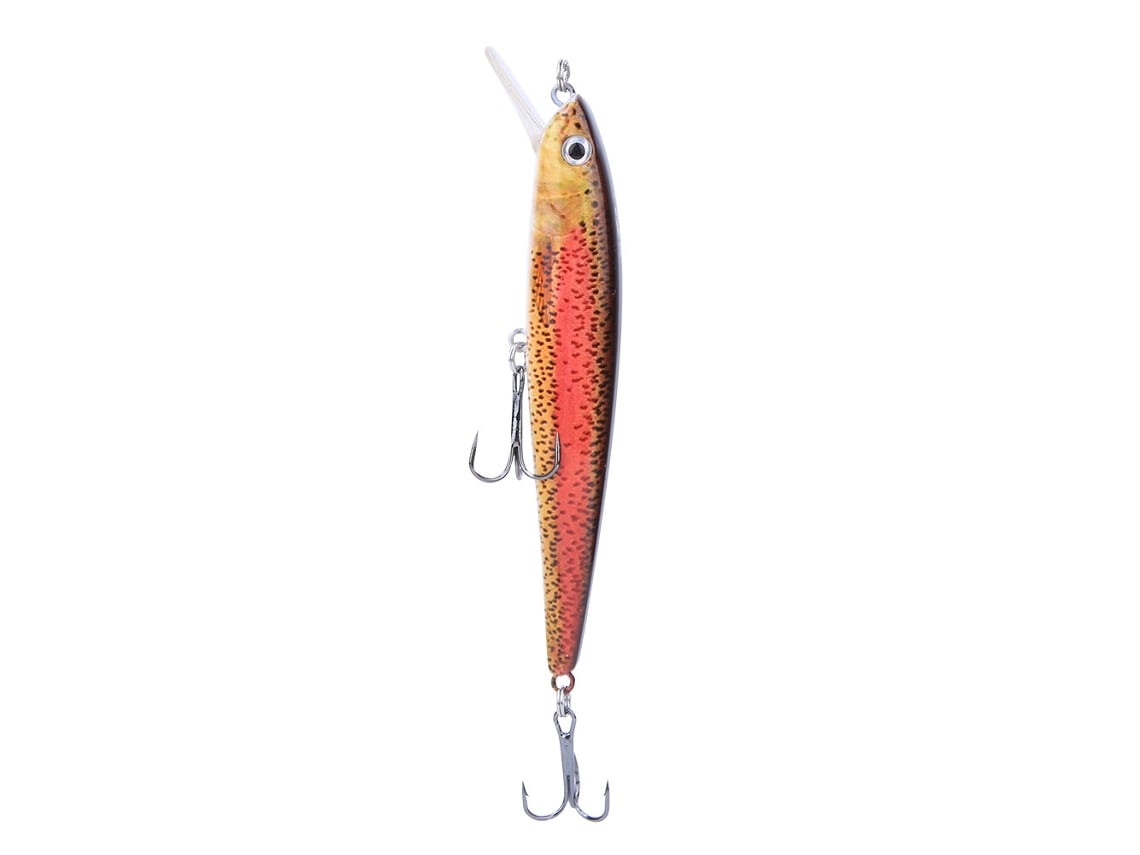 Isca Artificial Minnow com Olho 3d de Peixe de 11cm S/MARCA