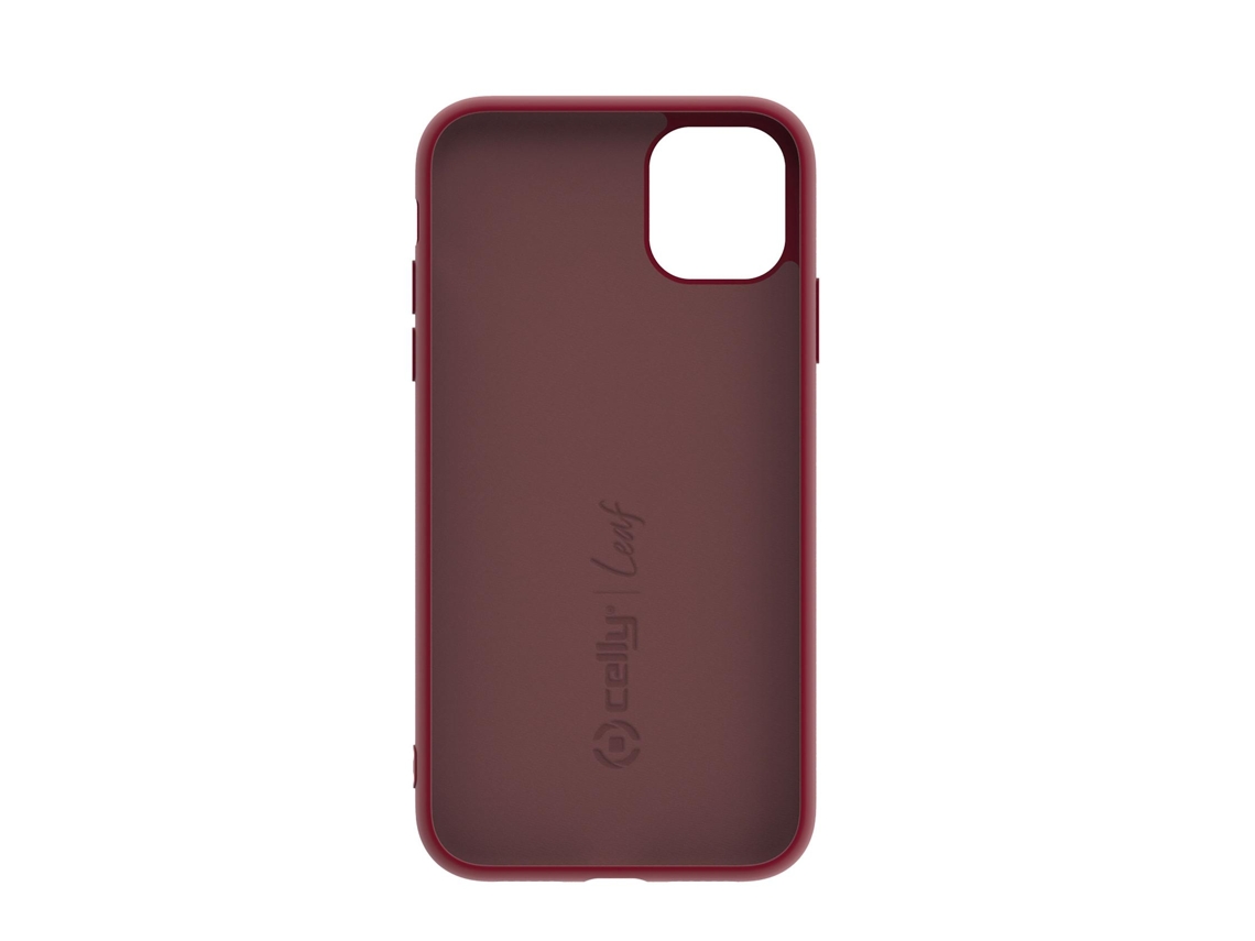Celly Capa Leaf Iphone 11 Vermelho