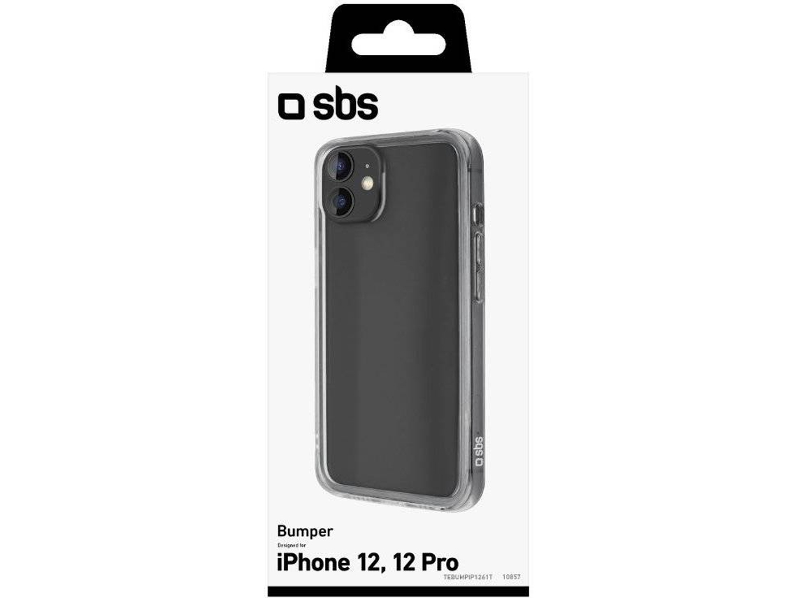 Bumper iPhone 12/12 Pro SBS Transparente Worten.pt