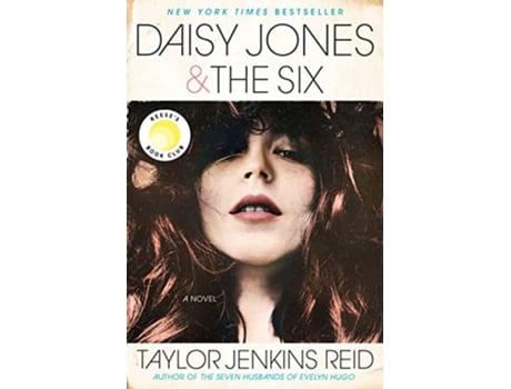 Livro Daisy Jones The Six de Taylor Jenkins Reid (Inglês - Capa Dura)