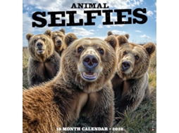 Livro Animal Selfies 2026 Wall Calendar de Willow Creek Press (Inglês)