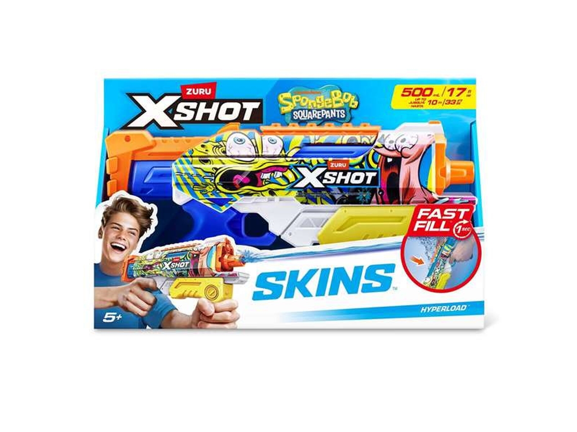 Pistola De Água Spongebob X-shot (plástico)