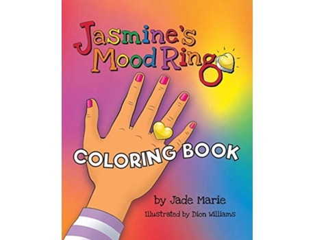 Livro Jasmine's Mood Ring: Coloring & Activity Book Jade Marie (Inglês)