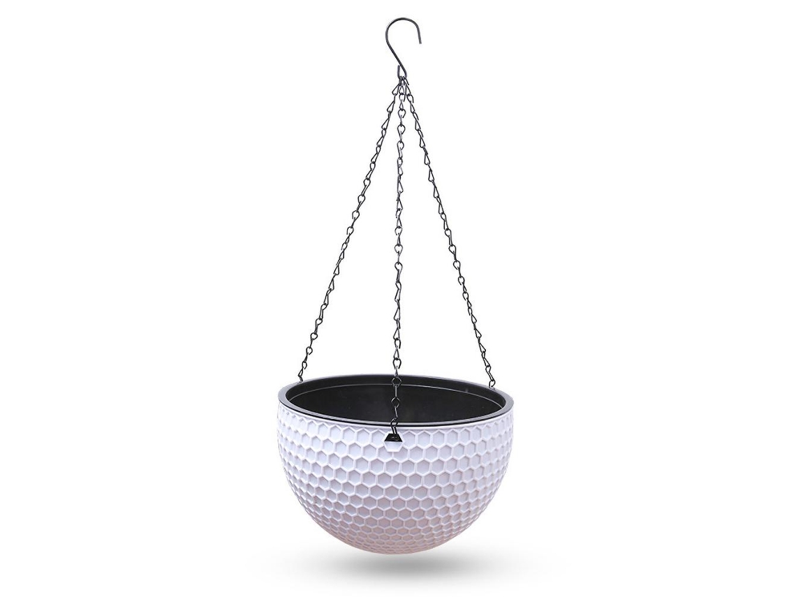 Vaso De Flores Suspenso Cesto Plantas Vaso Plástico
