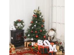 Árvore De Natal Artificial 1,2 M Com Suporte Ø85x120 Cm Verde