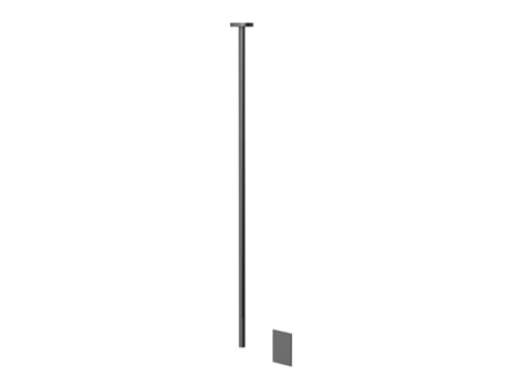 GESSI Inciso L, bica de teto para lavatório, sem contacto, com controlo eletrónico, comprimento 1600mm, sensor integrado, 58024