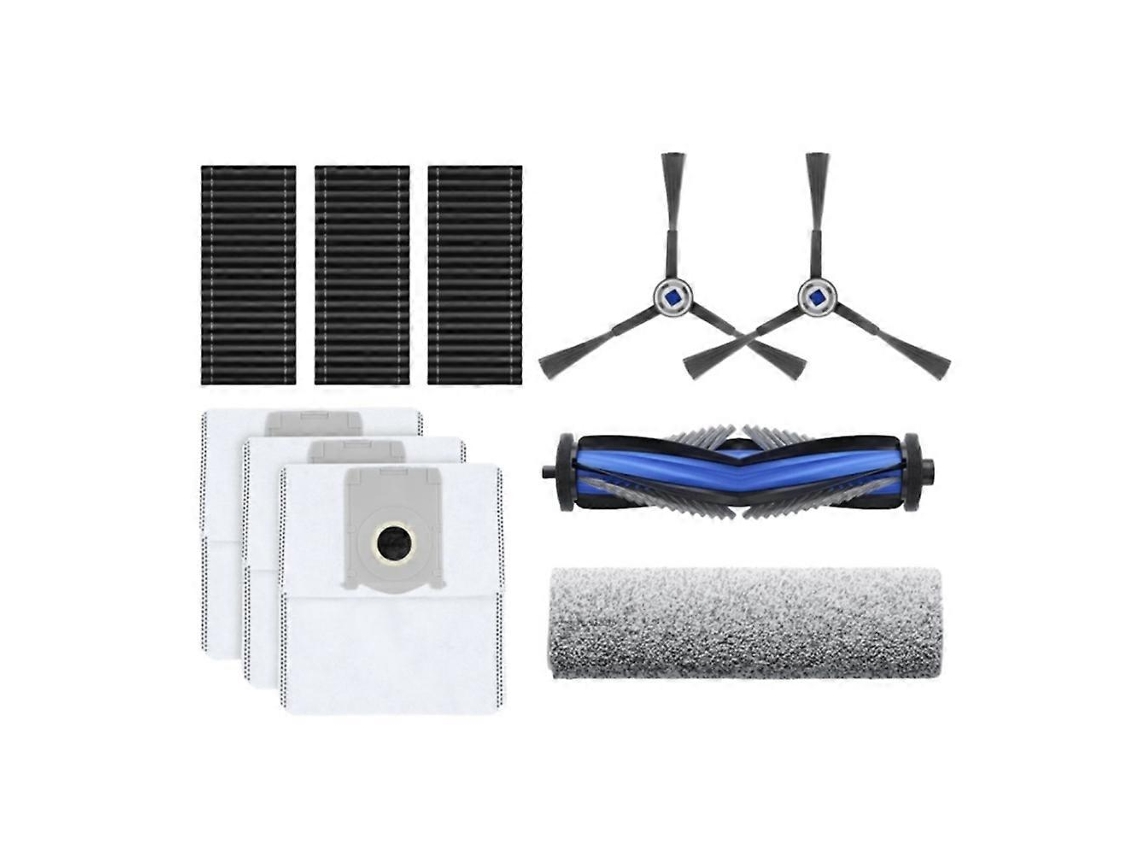 Kit De Peças De Reposição Para O Aspirador Robô X8 Pro Omni: Escova Lateral Principal, Filtro E Esfregão De Rolo.