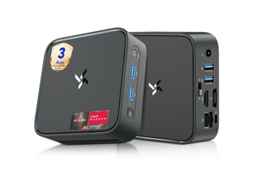 Mini Pc HUIDUN H80 Amd Ryzen 5 3500u 3.7ghz Max 16 Gb 512 Gb Windows 11 Pro 2.4+5g Wifi Preto