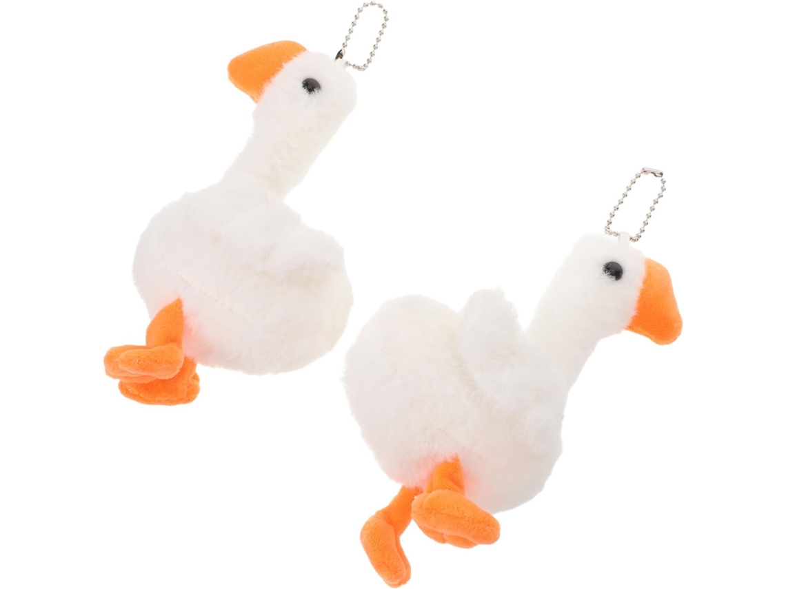 Chaveiro De Pelúcia Ganso, Lembrancinha Para Sacolas Brindes, 2
