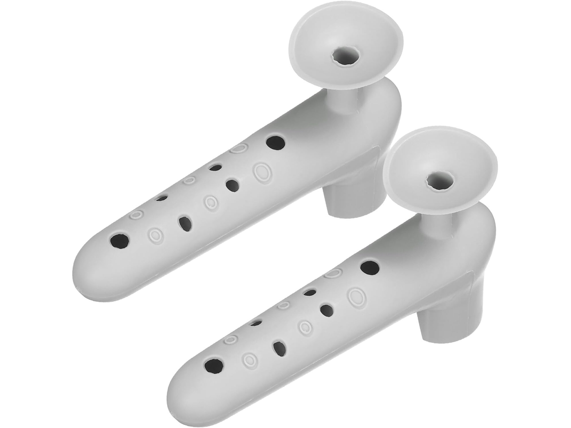 Wooneky Conjunto De 2-luvas Silicone Para Maçaneta Porta Com Ventosa, Protetor De Maçaneta Anticolisão Para Parede