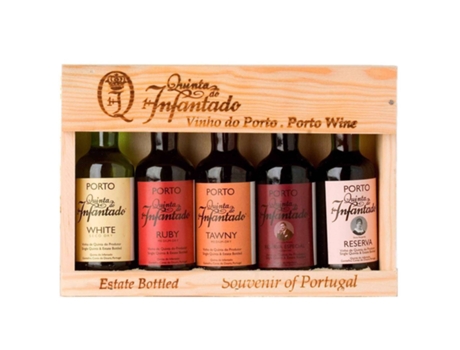 Quinta do Infantado Vinho do Porto Conjunto Miniaturas QUINTA DO INFANTADO 5 x garrafa 5 cl