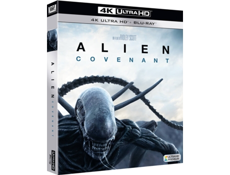 Blu-Ray 4K Alien: Covenant Inglês, Italiano
