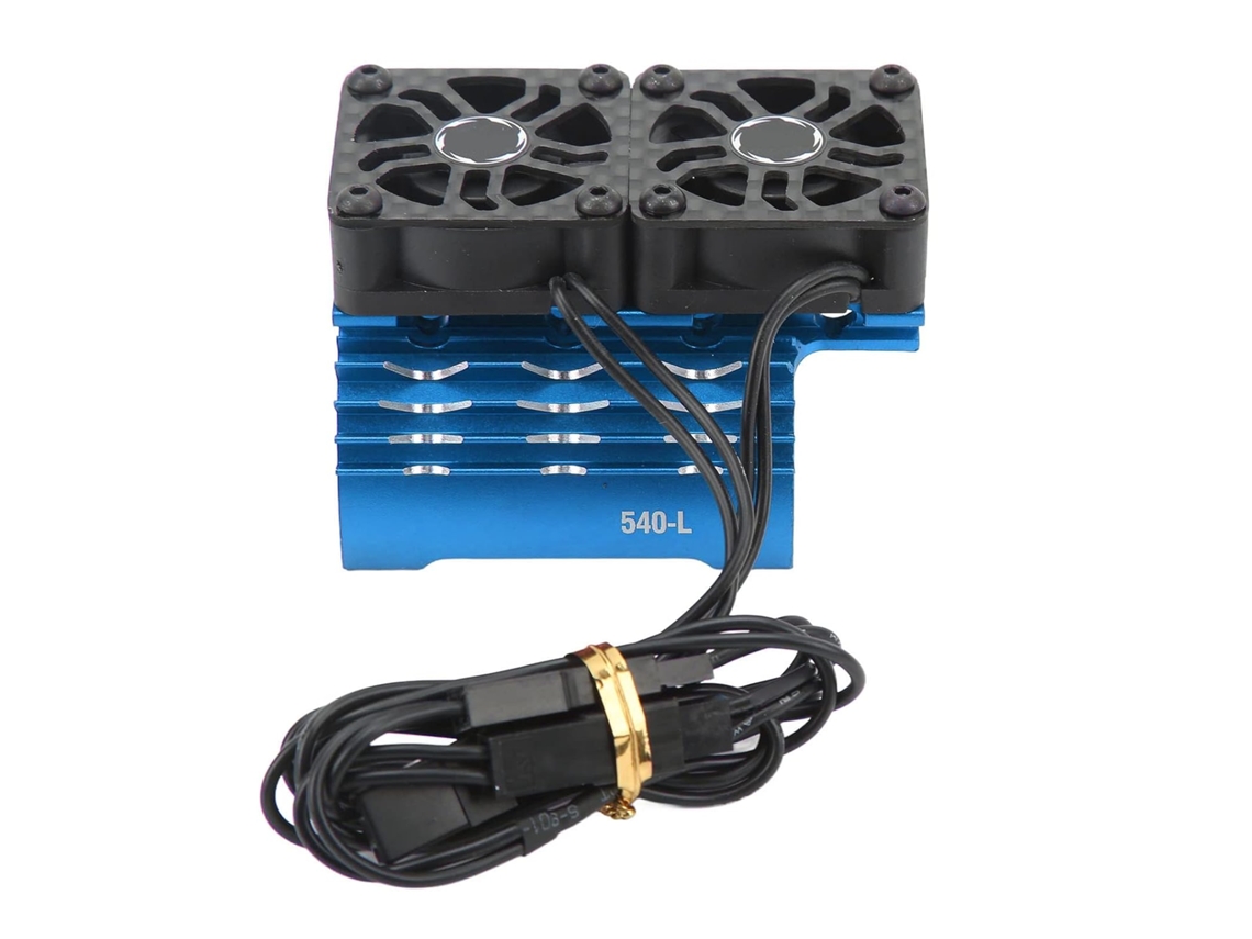 Dissipador SFUSHOS, de calor, com duas ventoinhas, para RC