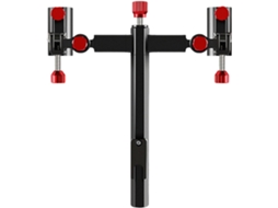 Suporte Ajustável de Metal para Vara de Pesca para Cadeira de Torre Dupla, Resistente e Durável. SFUSHOS