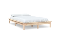 Estrutura de Cama 100x200 Cm Pinho Maciço MAISON EXCLUSIVE