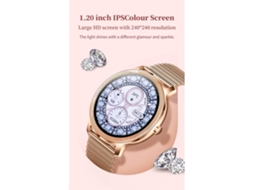 Smartwatch R18pro Prateado