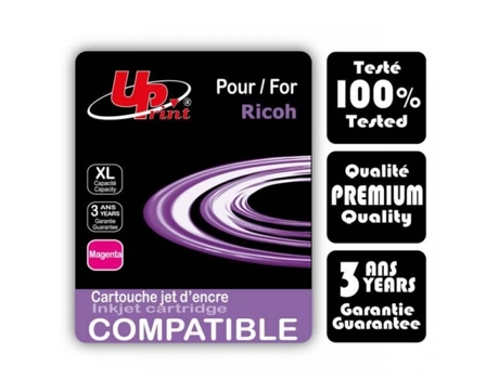 Cartucho de Gel Magenta UPRINT Gc-41M Compatível com Sua Impressora Ricoh Aficio Sg3100 Ricoh Aficio Sg3110 Ricoh Aficio