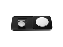Carregador Qi Magsafe Base One NOMAD Aborrachado Preto