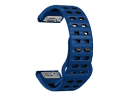 Pulseira Esportiva para Garmin Fenix 7, Liberação Rápida 22 mm, Cinza e Laranja SIURN