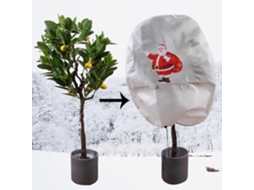 Omni funda de Proteção Contra Geadas para Plantas de Inverno 80x110cm com Cordão Elástico, Respirável e Reutilizável