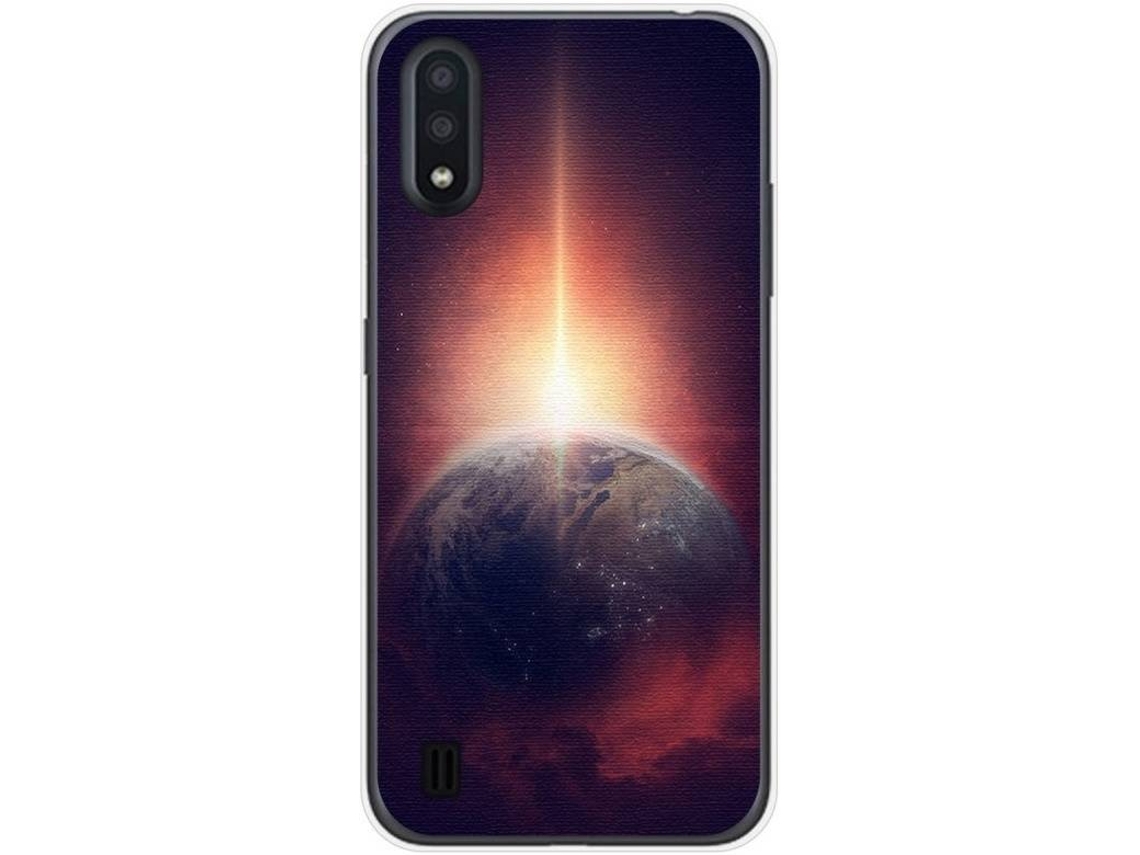 Capa Samsung Galaxy A01 TUMUNDOSMARTPHONE Desenhos Multicor