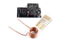 Módulo De Aquecimento Por Indução Zvs 12-36v 20a 1000w Com Tubo De Cobre E Dissipador Antieletrostático
