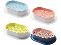 Vasos para Catnip: Vasos Práticos para Plantas Hidropônicas de Gatos, Kit de 4 Peças, em Plástico com Divisória Dupla, CHABERLU