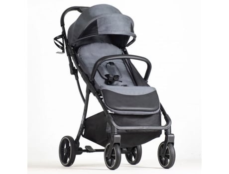 Carrinho Compacto Okto: Do Nascimento Aos 4 Anos 22Kg Cinza BEBE2LUXE