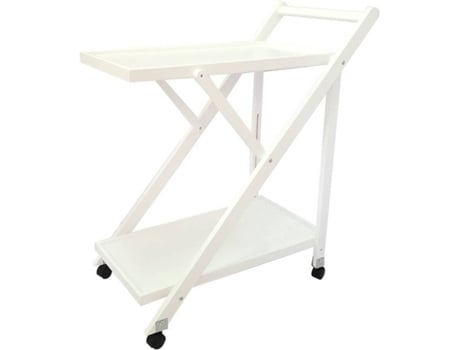 Carrinho de Cozinha MEYVASER (Branco - 65x40x85 cm)