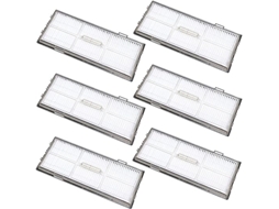 Kit com 6 Filtros de Reposição, Compatível com os Aspiradores Robô S8/s8+/ S8 Pro Ultra/ S7/ S7 Maxv/ S7 Maxv S7 Pro Ultra BRILVIBERA