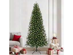 Vidaxl Árvore De Natal Artificial Verde 240 Cm Pe E Pvc