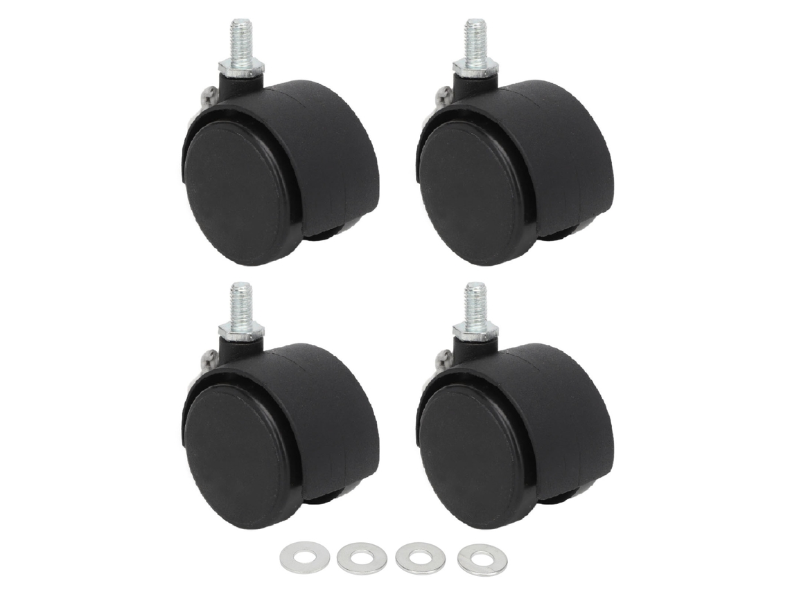 4 Rodas Caster Giratórias 360 Graus Para Móveis