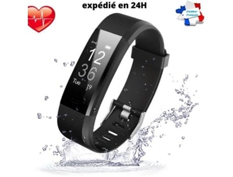 Relógio Conectado Gps À Prova D'Água Cardio Pedômetro Esporte Fitness SPORTSHOP