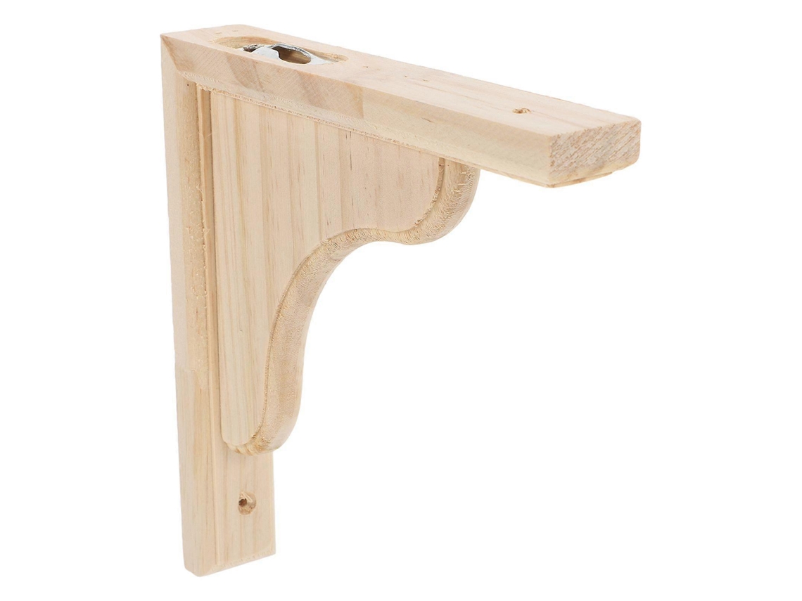 Suporte Triangular Para Prateleira, Madeira, Para Prateleira Flutuante, Para Parede