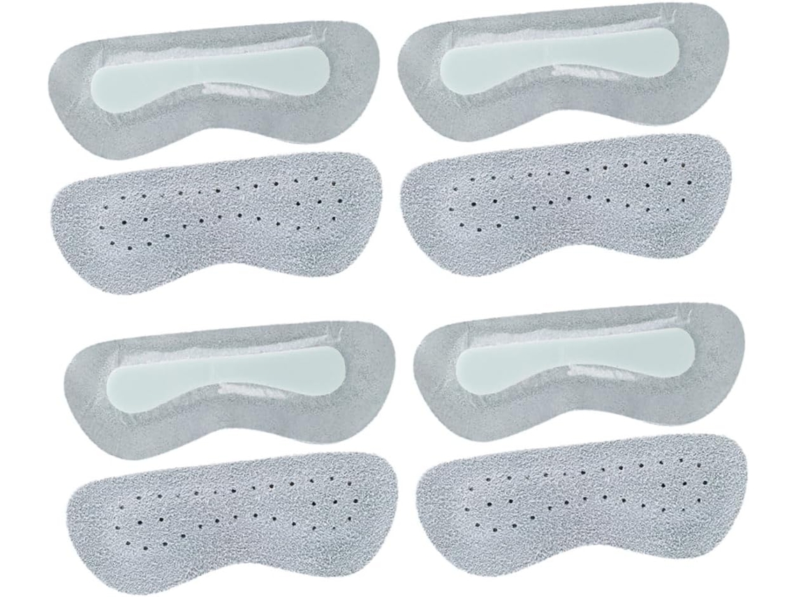 Adesivos Para Salto Alto, 4 Pares De Couro Para Sapatos Salto Alto