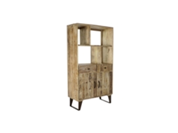 Prateleira Madeira de Mangueira Natural 95x44x172cm ALEXANDRA HOUSE LIVING